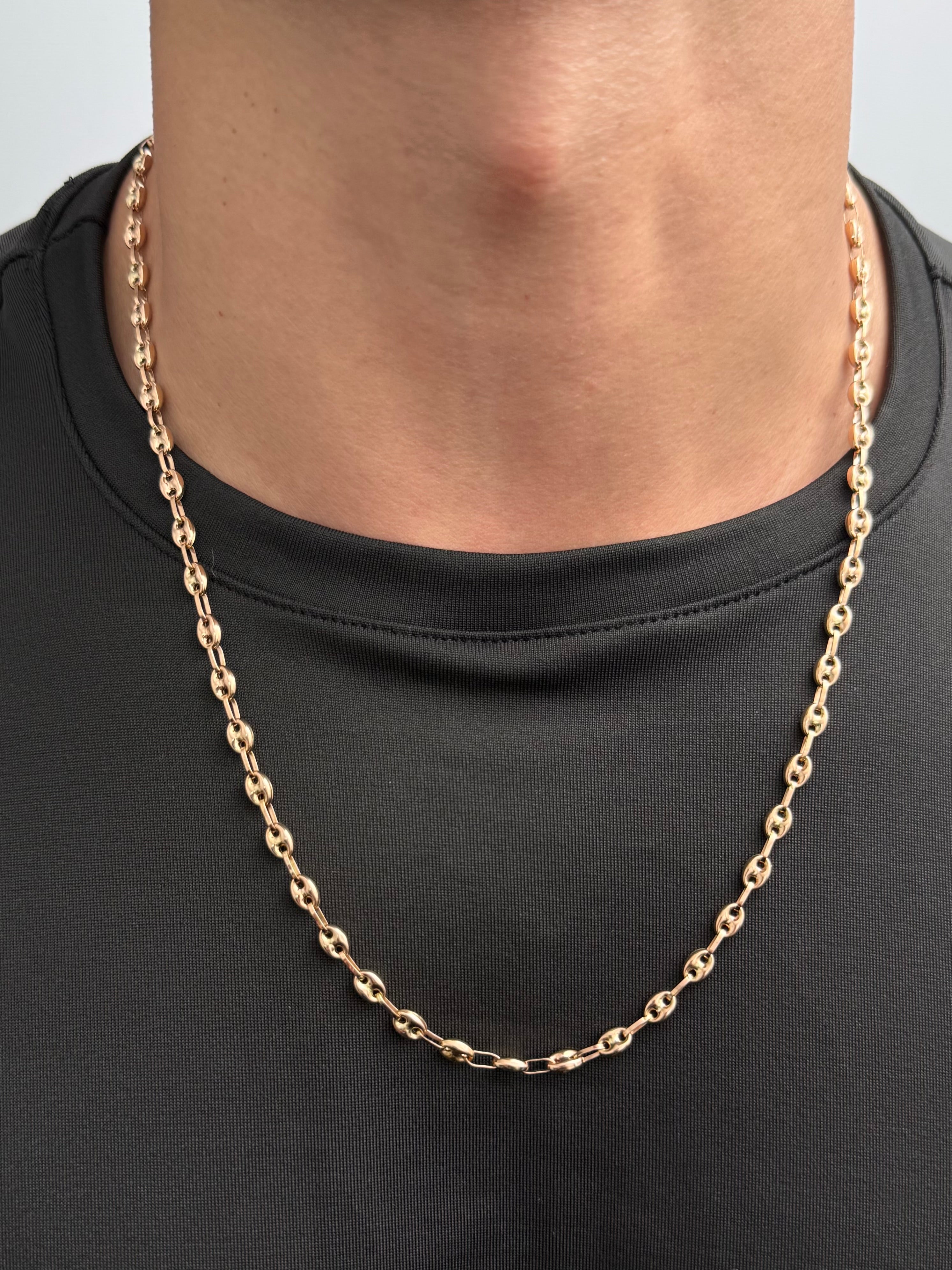 Cadena Gc 11.7gr / 60cm / 4.9mm — Oro Rosado