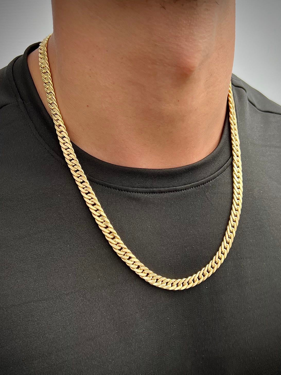 Cadena cubana 22.35gr / Largo 60cm / Oro Amarillo italy cte M