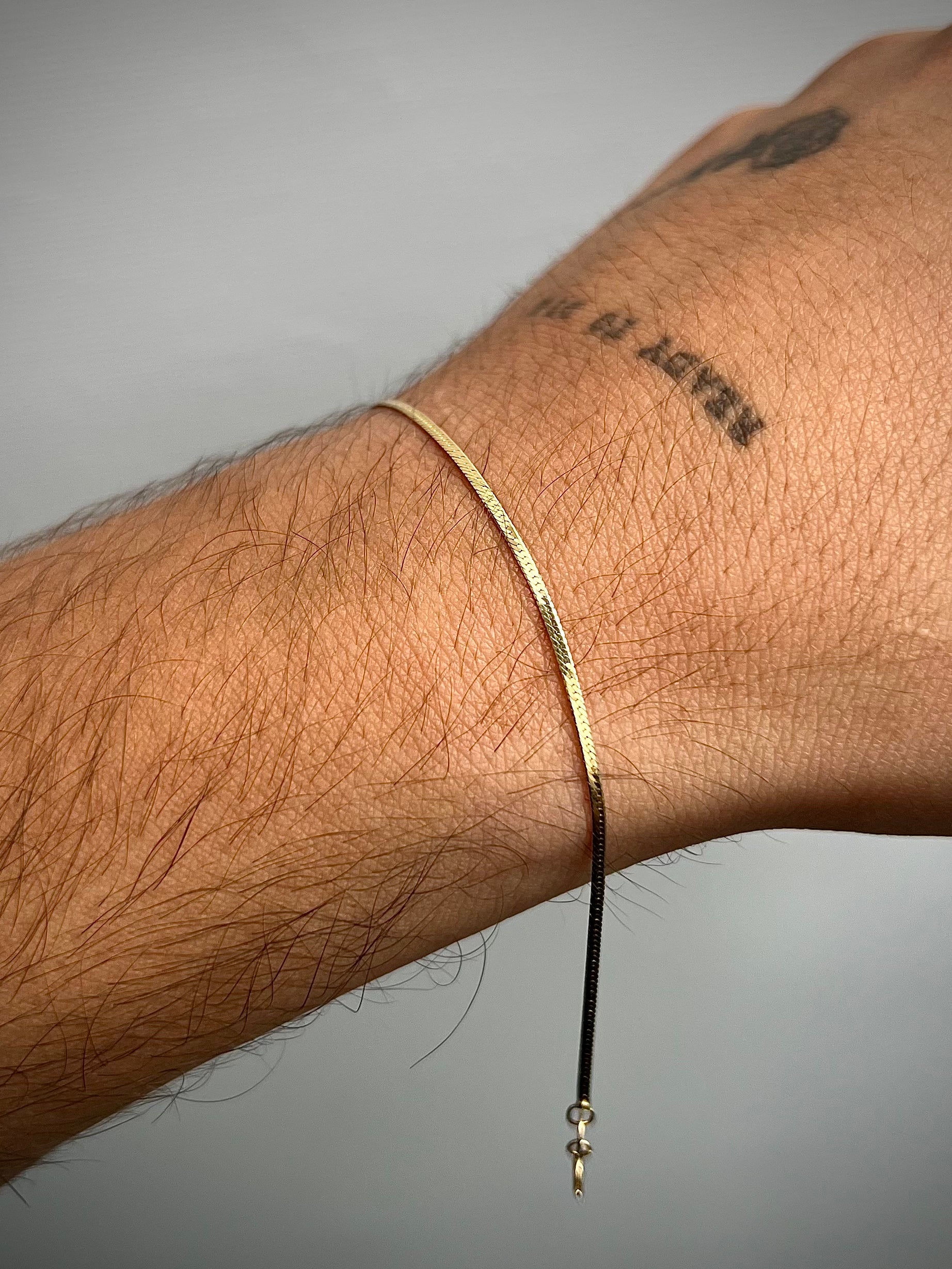 Pulso serpiente 0.75gr / Largo 19cm / Oro Amarillo italy +3 M