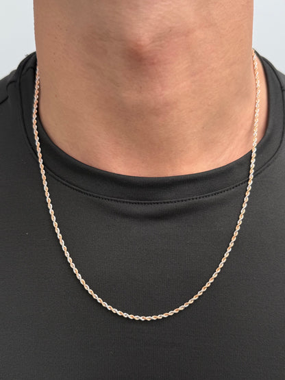 Cadena Lazo 3.45gr / 60cm / 2.2mm — Dos Oros