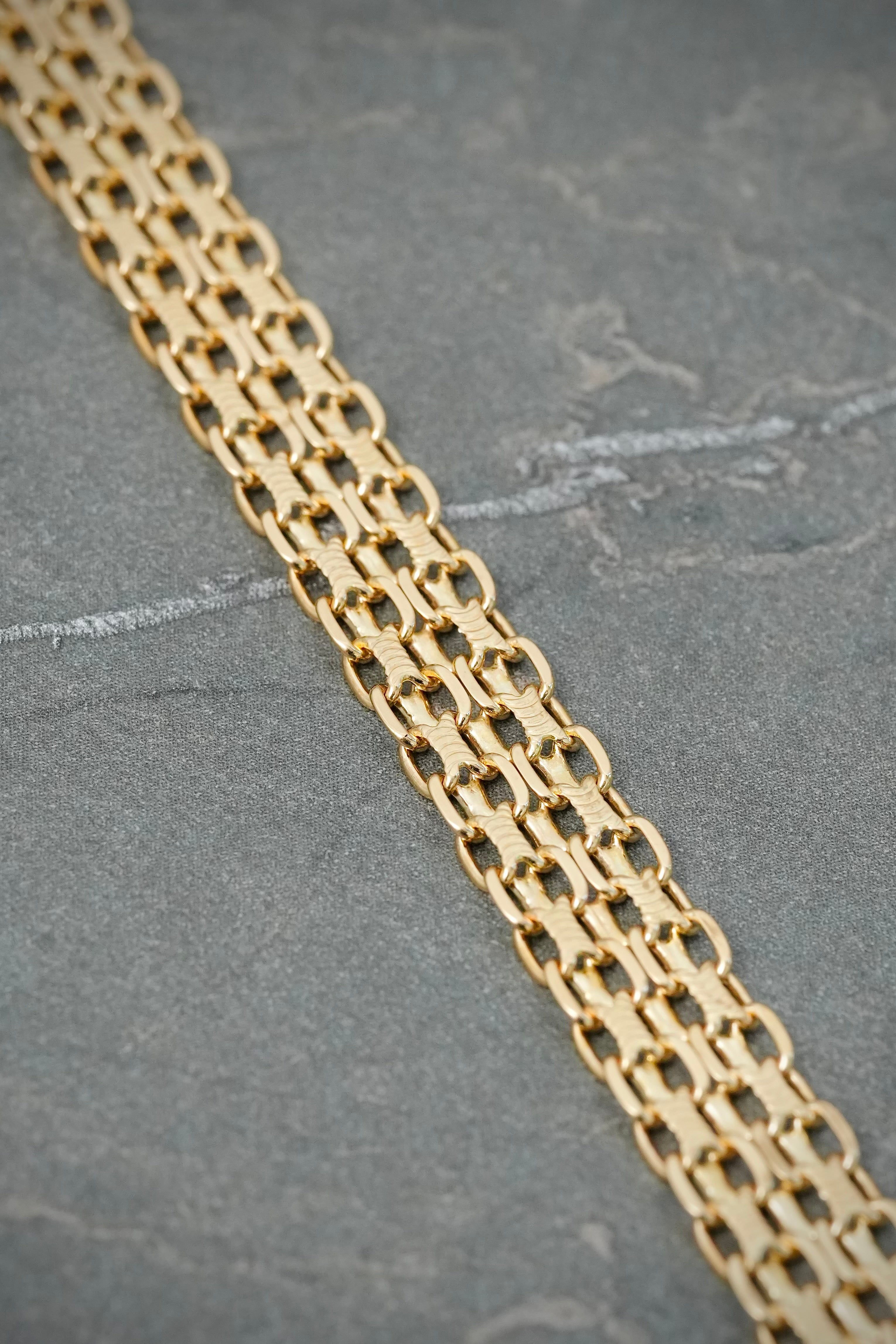 Pulso Chino 7.55gr / 16cm / 7.5mm — Oro Amarillo