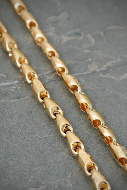 Cadena Medusa 17.2gr / 60cm / 4.2mm — Oro Amarillo