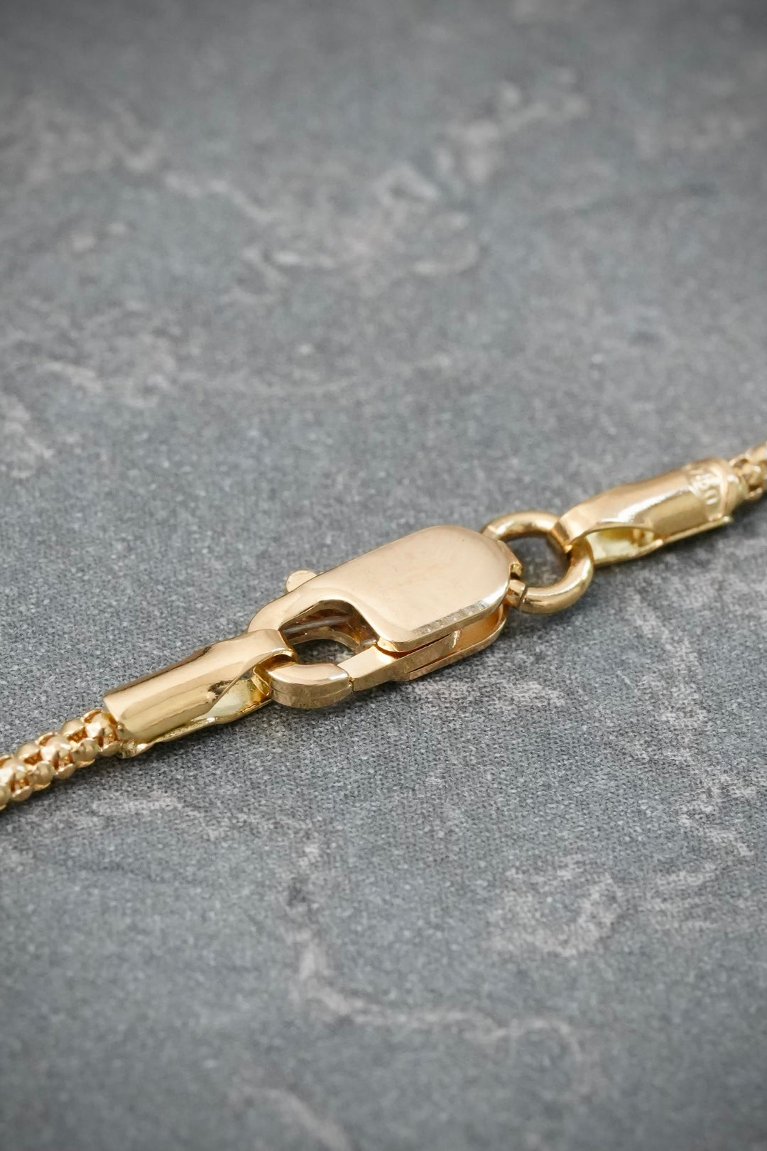 Cadena cola de raton 2.95gr / Largo 45cm — Oro Amarillo