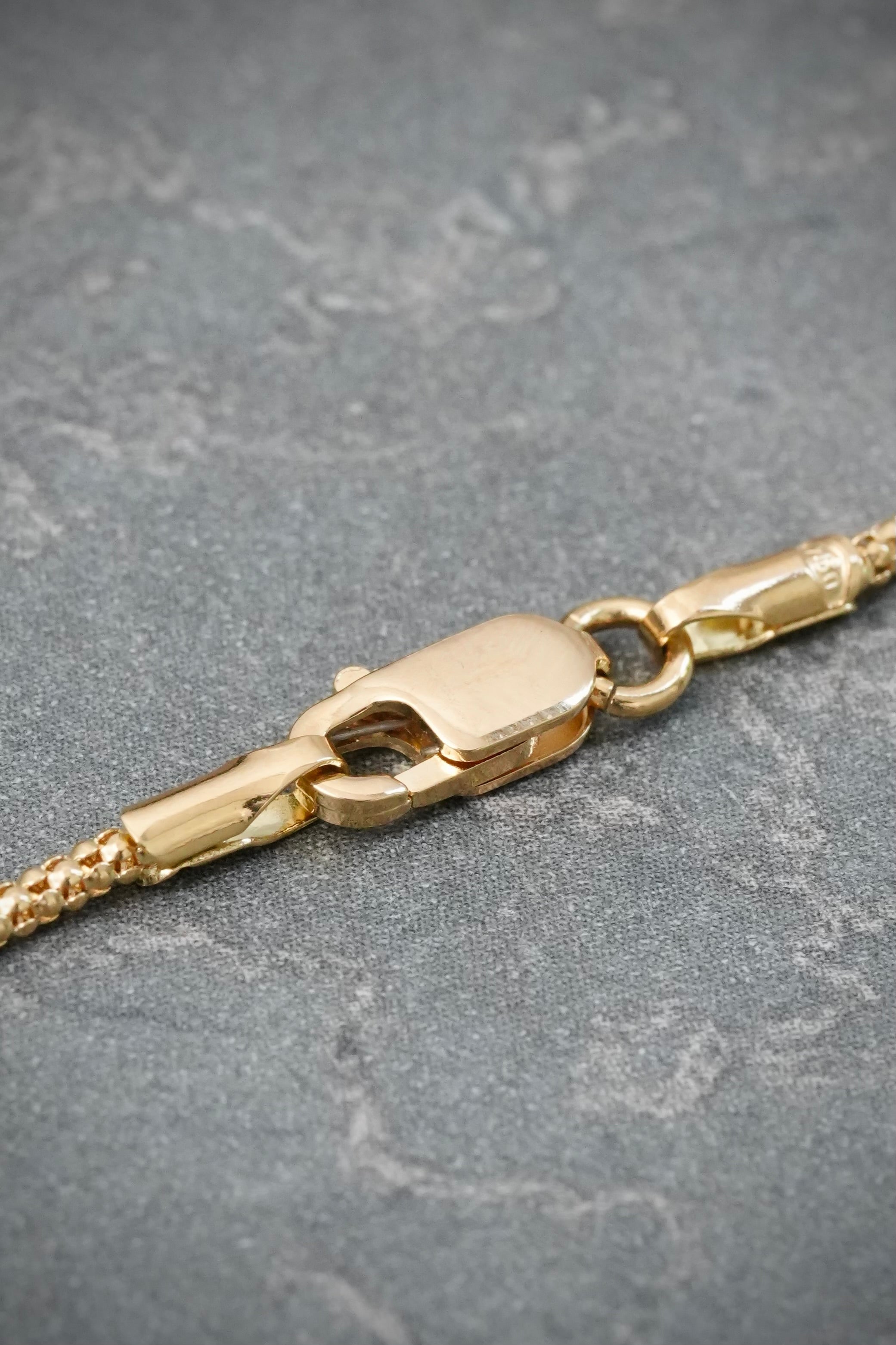 Cadena cola de raton 2.9gr / Largo 45cm — Oro Amarillo
