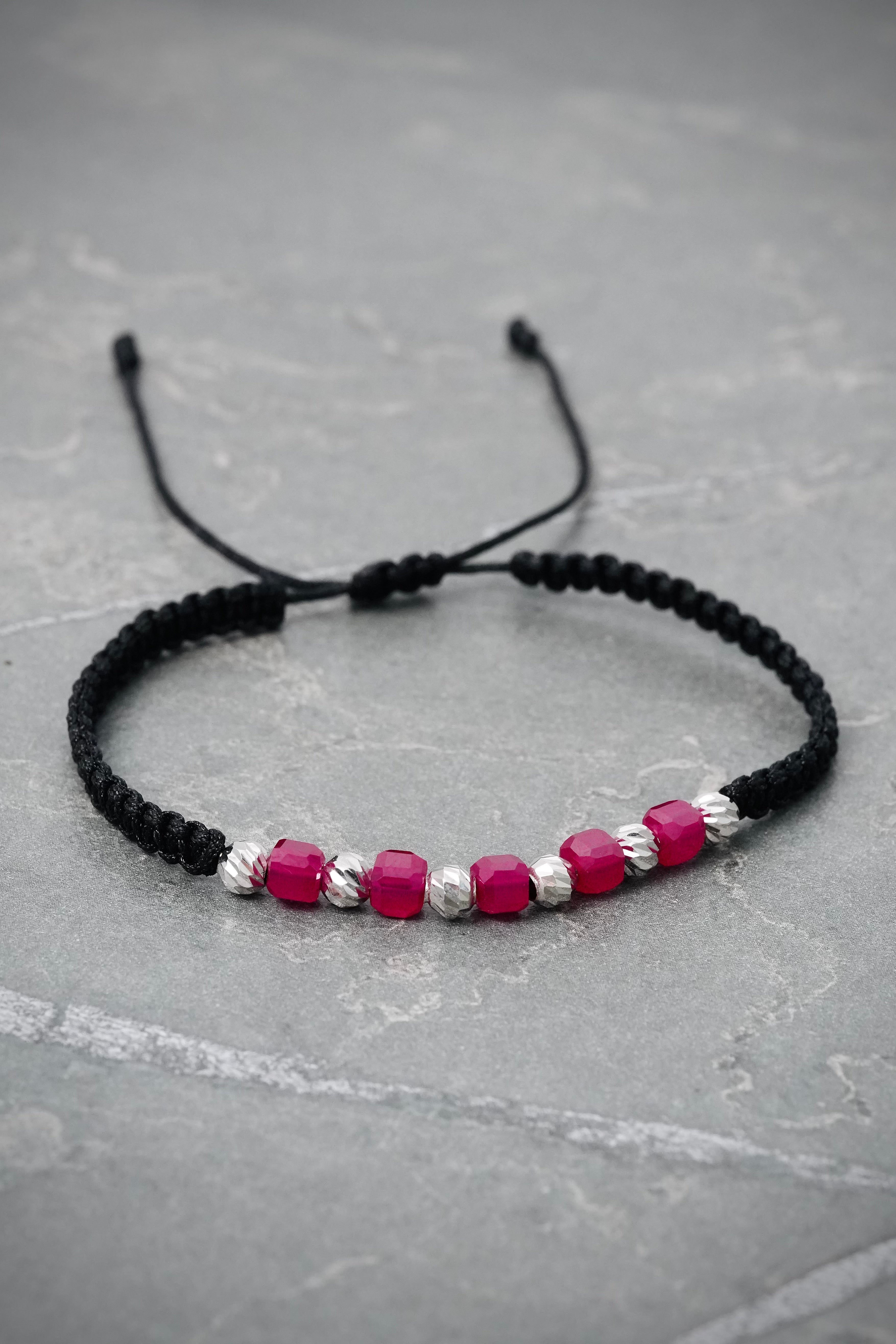 Pulsera Energetica 0.6gr — Oro Blanco
