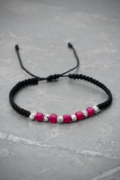 Pulsera Energetica 0.6gr — Oro Blanco