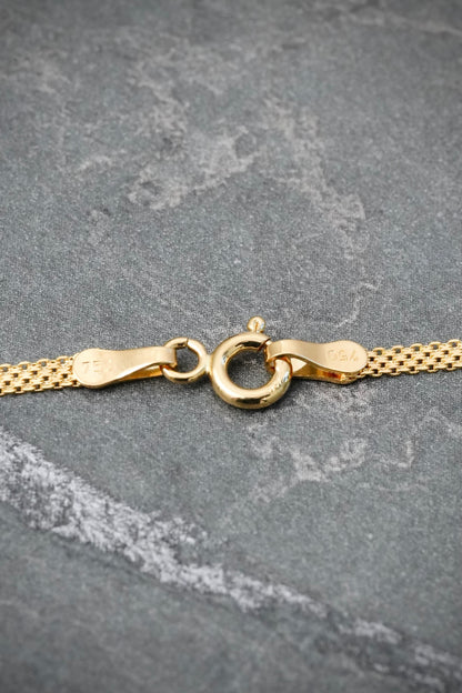 Cadena China 3.8gr / 60cm / 2mm — Oro Amarillo