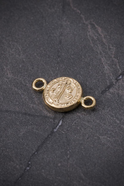 Herraje san benito 0.55gr / 1.6cm / 10mm — Oro Amarillo