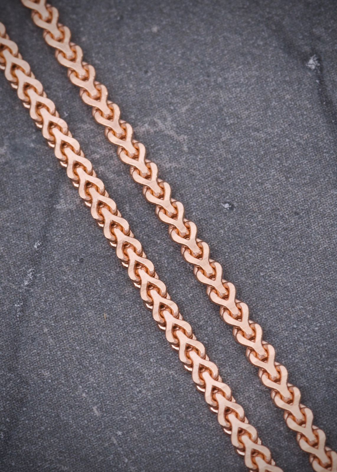 Cadena franco 10.1gr / Largo 60cm / Oro Rosado italy +3 P