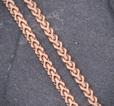 Cadena franco 10.1gr / Largo 60cm / Oro Rosado italy +3 P