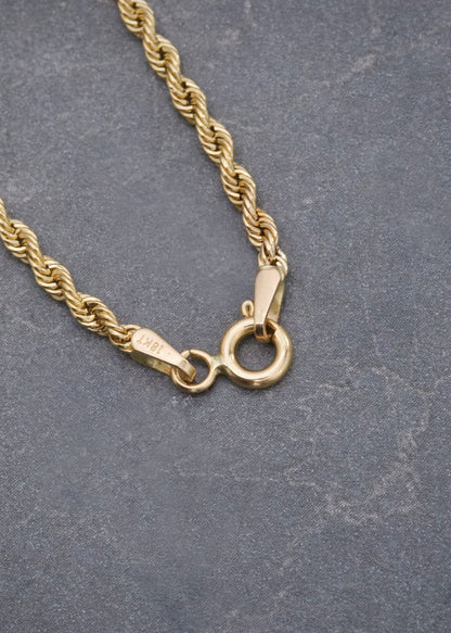 Cadena lazo 2.4gr / Largo 45cm / Oro Amarillo italy +2 B