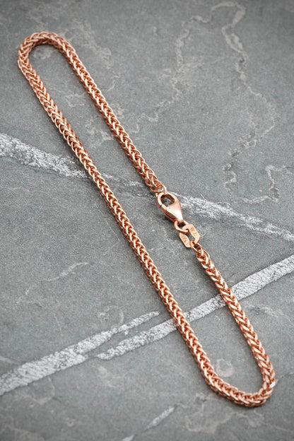 Pulso Franco 1.9gr / 19cm / 1.9mm — Oro Rosado