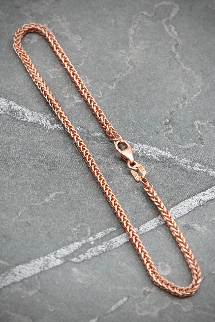 Pulso Franco 1.9gr / 19cm / 1.9mm — Oro Rosado