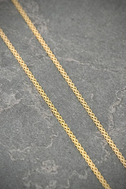 Cadena China 1.55gr / 45cm / 1mm — Oro Amarillo