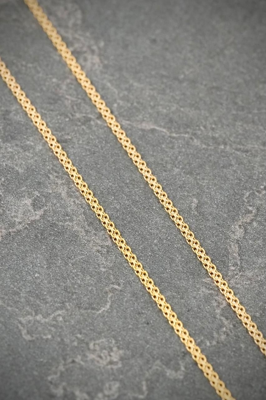 Cadena China 1.55gr / 45cm / 1mm — Oro Amarillo