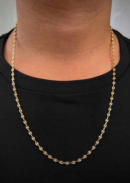Cadena Gc 6.5gr / 60cm / 3.3mm — Oro Amarillo