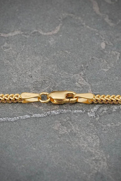 Cadena Franco 3.8gr / 45cm / 1.8mm — Oro Amarillo