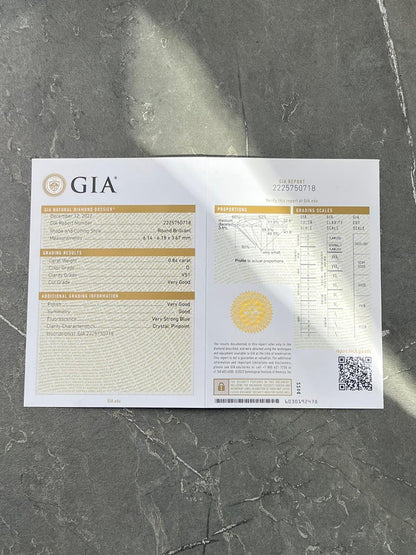 Diamante blanco 84pts  (Joya) B