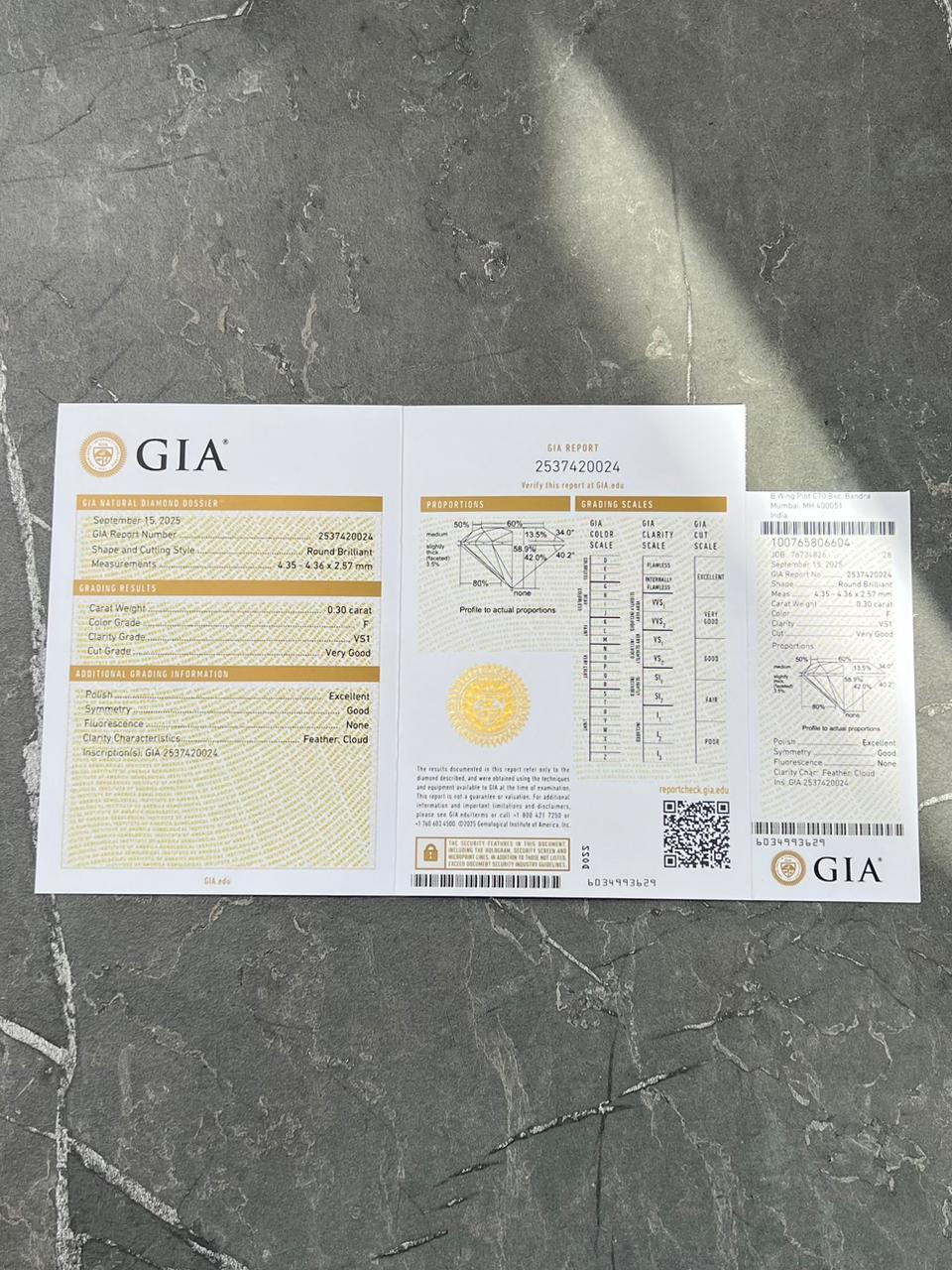 Diamante Blanco 30PTS (Joya) B