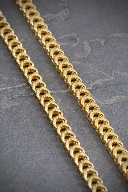 Cadena franco 16.3gr / Largo 50cm — Oro Amarillo