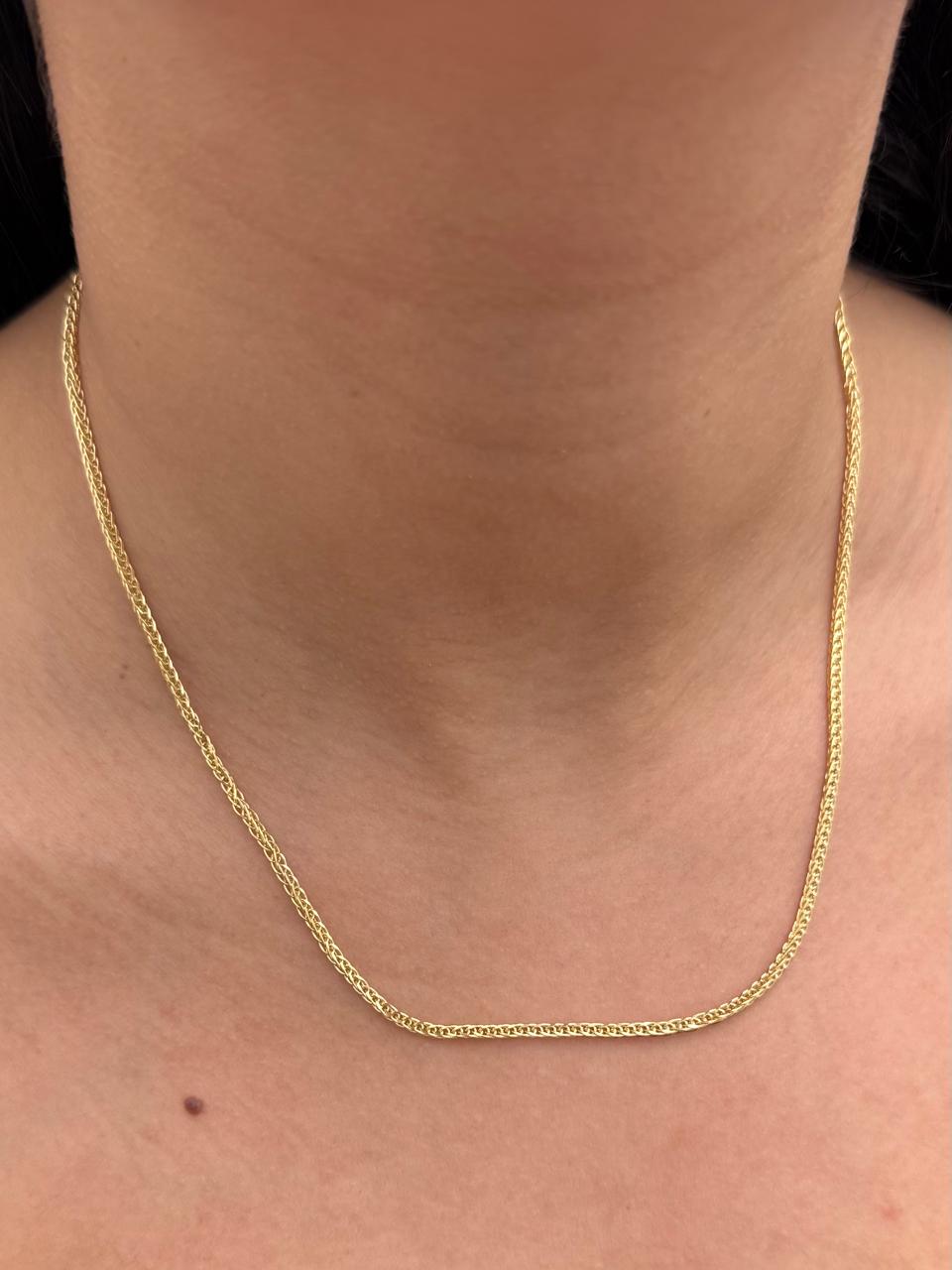 Cadena Franco 3.9gr / Largo 45cm — Oro Amarillo