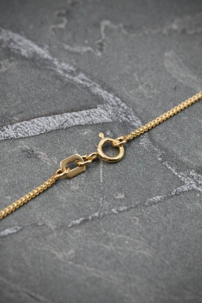 Cadena mini Franco 1.9gr / Largo 45cm / Oro Amarillo italy +3 B