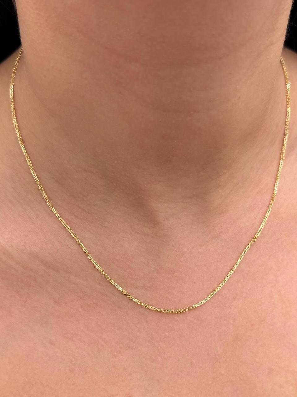 Cadena Franco 2.9gr / Largo 45cm — Oro Amarillo