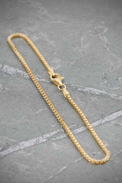 Pulso veneciana 2.3gr / Largo 20cm — Oro Amarillo