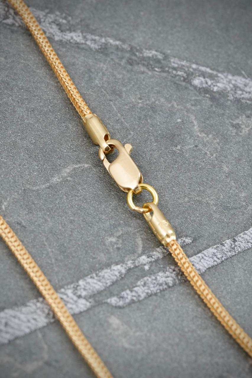 Pulso cola raton 2.4gr / Largo 19cm — Oro Amarillo