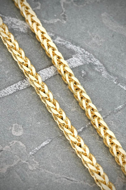 Cadena Franco 9.9gr / 60cm / 2.4mm — Oro Amarillo