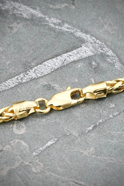 Cadena Franco 9.9gr / 60cm / 2.4mm — Oro Amarillo
