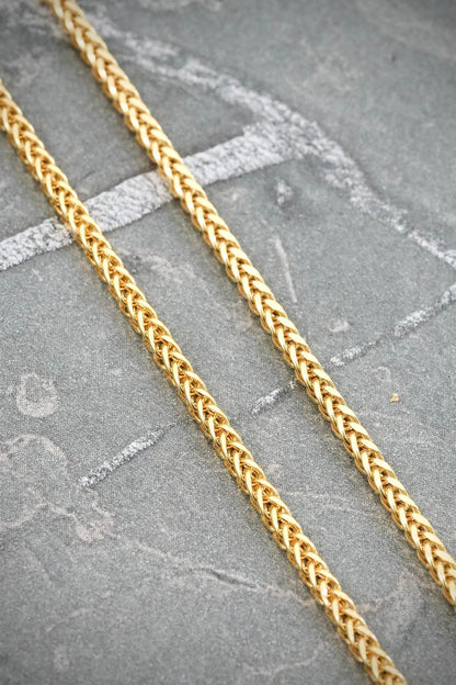Cadena Franco 5.1gr / 60cm / 1.8mm — Oro Amarillo