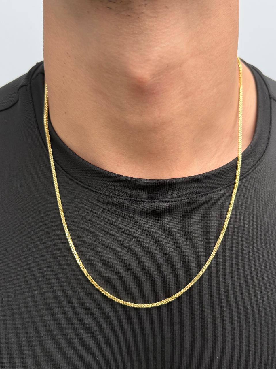 Cadena Franco 5.2gr / 60cm / 1.8mm — Oro Amarillo
