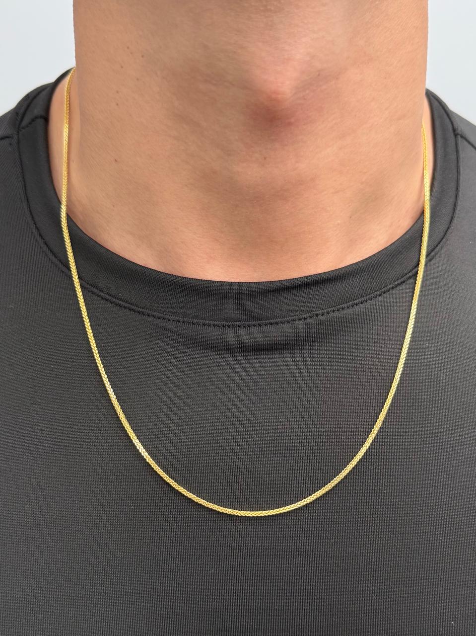 Cadena Franco 2.7gr / 60cm / 1.2mm — Oro Amarillo
