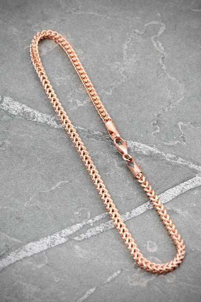 Pulso Franco 3.25gr / 20cm / 2.2mm — Oro Rosado