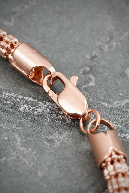 Pulso Canutillo 9.9gr / 19.5cm / 4mm — Oro Rosado