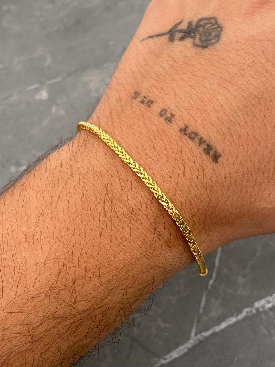 Pulso Franco 3.4gr / 20cm / 2.2mm — Oro Amarillo