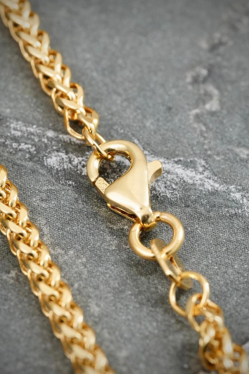 Pulso Franco 2.4gr / 19cm / 2.1mm — Oro Amarillo