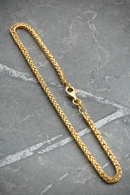 Pulso Franco 2.4gr / 19cm / 2.1mm — Oro Amarillo