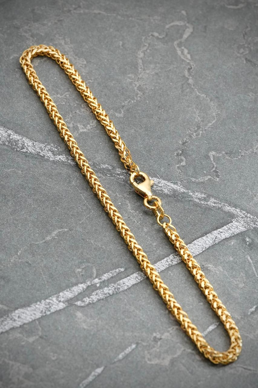 Pulso Franco 2.4gr / 19cm / 2.1mm — Oro Amarillo