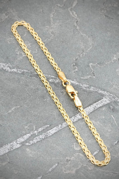 Pulso Chino 1.45gr / 18.5cm / 2.2mm — Oro Amarillo