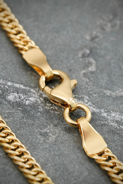 Pulso Doble Eslabon 2.15gr / 20cm / 2.7mm — Oro Amarillo