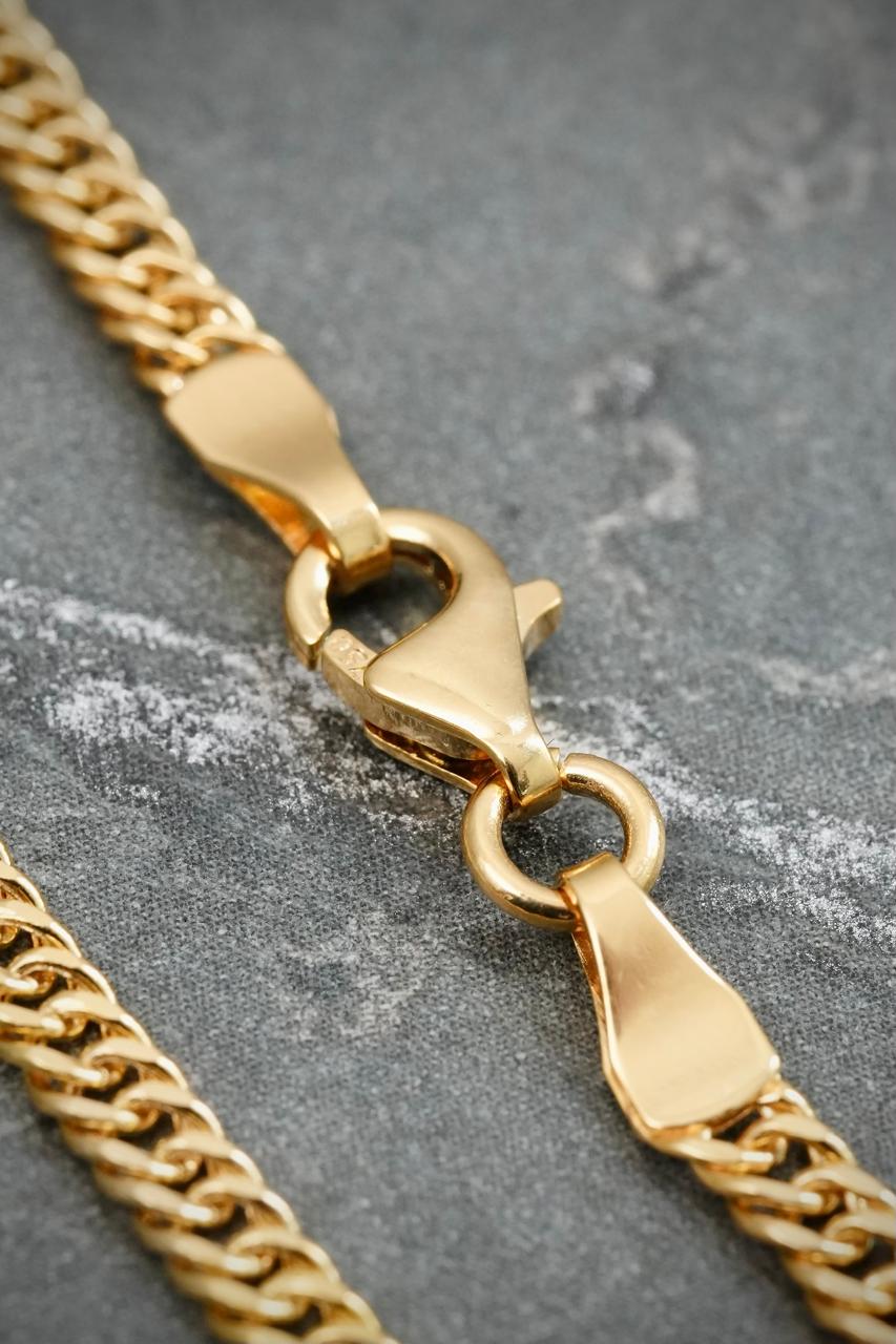 Pulso Doble Eslabon 2.15gr / 20cm / 2.7mm — Oro Amarillo