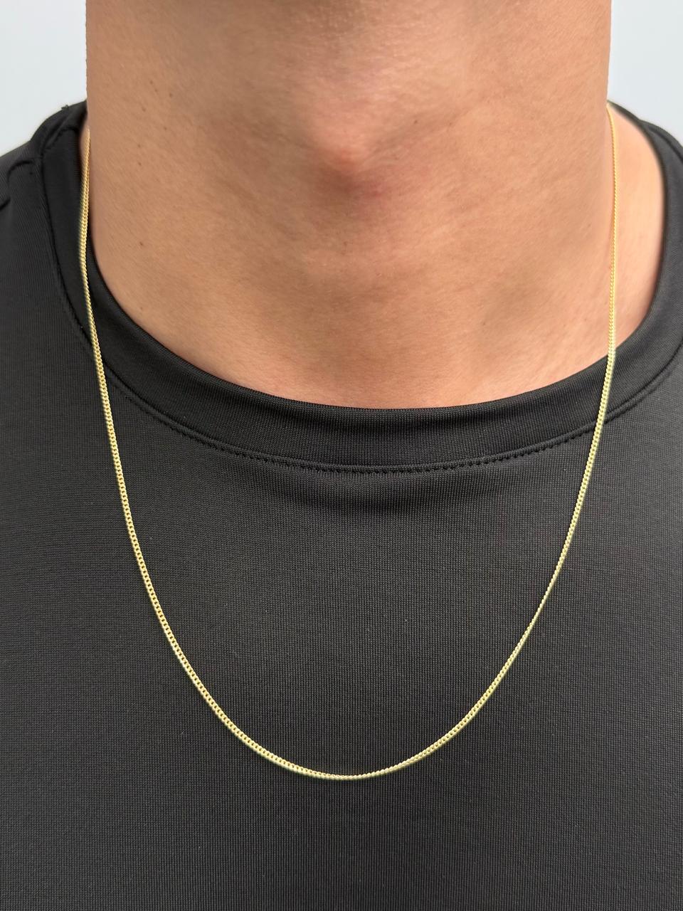 Cadena Cubana 1.9gr / 60cm / 1.4mm — Oro Amarillo
