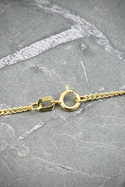 Cadena Cubana 1.9gr / 60cm / 1.4mm — Oro Amarillo