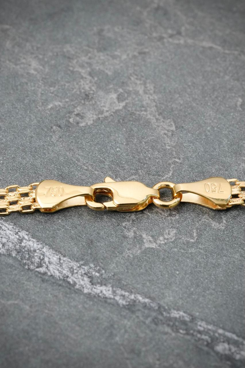 Cadena China 4.9gr / 45cm / 4.4mm — Oro Amarillo