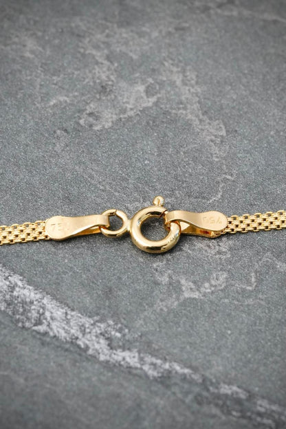 Cadena China 3.8gr / 60cm / 2mm — Oro Amarillo