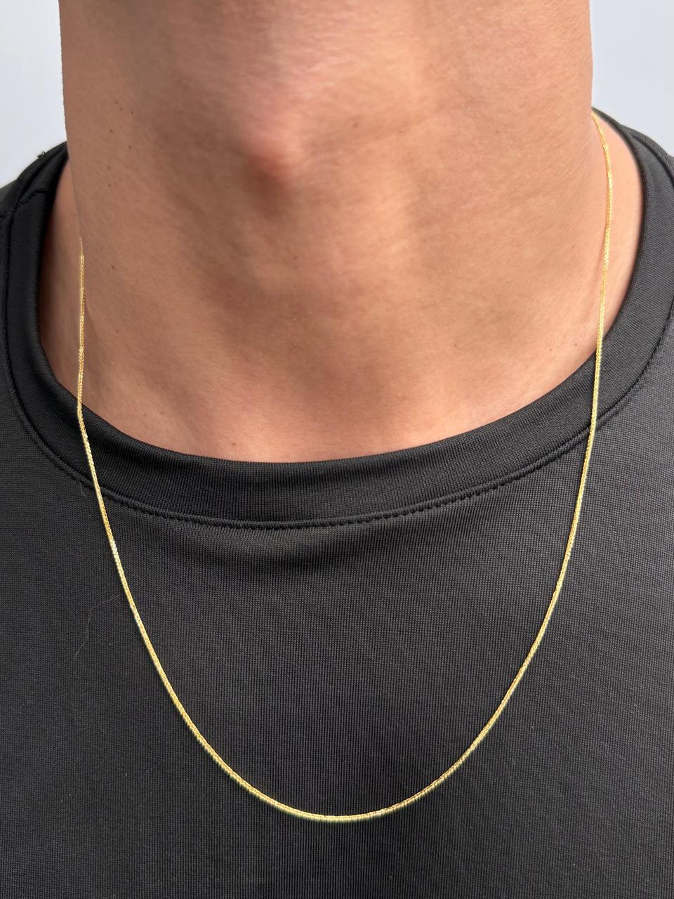 Cadena Franco 2.2gr / 60cm / 0.7mm — Oro Amarillo