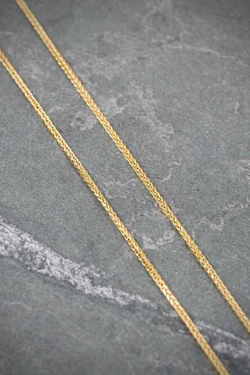Cadena Franco 2.2gr / 60cm / 0.7mm — Oro Amarillo