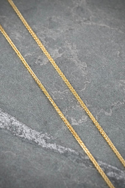 Cadena Franco 2.15gr / 60cm / 0.7mm — Oro Amarillo